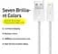 Кабель Baseus Dynamic Series Fast Charging Data Cable USB to iP 2.4 A 2 m White (CALD000502) - мініатюра 2