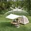 Намет Naturehike Ango Picnic CNK2450WS021 тримісний автоматичний із тентом коричневий - мініатюра 8