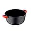 Кастрюля Bergner Chroma с крышкой 6 л 28 см (BG-30114-BK) - миниатюра 3