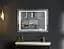 Дзеркало Mixxus STYLE MR13-70x50-REVERSE з LED Touch, Anti-fog, димером, регулюванням яскравості (MI6665) - мініатюра 3