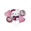 Набор фольгированных шариков "Hello Kitty" 5 шт праздничные декорации - миниатюра 1