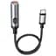 Портативный прикуриватель зажигалка Hoco UA30 Type-C Black - миниатюра 1