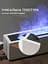 Увлажнитель воздуха портативный H3 Nordic Style Flame аромадифузор электрический эффект пламени ПОДАРОК + 2 Арома масла Kinscoter 24.9х6.6х7.7 см hoz0012415 - миниатюра 8