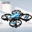Міні квадрокоптер 4DRC Mini RC Drone V8 з камерою та можливістю робити фліпи (Синій) - мініатюра 4