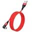 Кабель Hoco Lightning Orbit charging data cable U100, 120 см червоний - мініатюра 1