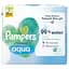 Набор детские влажные салфетки Pampers Harmonie Aqua 192 шт. (4 уп. по 48 шт.) - миниатюра 1