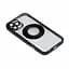 Магнитный чехол XON PhoneCase Magnetic для iPhone 12 Pro (PCMC1112300B 7973) Черный/Прозрачный - миниатюра 1