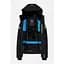 Куртка CMP Women's Geometric Patterned Ski Jacket Black/Blue S (1097-32W0256-U901 38) - миниатюра 3
