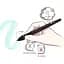 Графічний планшет XP-Pen Deco Mini7 V2 Black [118921] - мініатюра 8