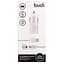 Автомобильное зарядное устройство BUDI Car charger White Led 1USB 2.4A + Lightning cable 1.2 m White - миниатюра 2