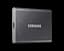 Зовнішній SSD накопичувач Samsung Portable T7 2TB Grey (MU-PC2T0T/WW) - мініатюра 1