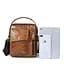 Сумка кожаная мужская  Vintage 18х21,5х6 см sum0020284 - миниатюра 1