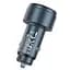 Адаптер автомобильный Hoco Glorious dual-port цифровой дисплей Car charger Z57B |1USB/1Type-C, 63W/3A, PD/QC| - миниатюра 3