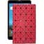 Чехол StatusCASE из экокожи для планшета Bravis NB871 8 Красный ромб - миниатюра 1