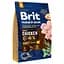 Сухой корм для собак средних пород Brit Premium Dog Adult М с курицей 3 кг - миниатюра 1