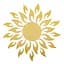 Дзеркальний декор Wall Sticker SW-00002503 акриловий самоклеючий 27 шт. золото - мініатюра 1