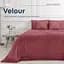 Покривало ТЕП Velour ромб круглий 210х150 см Mesa rose (4-00515_22724) - мініатюра 2