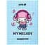 Щоденник шкільний Kite My Melody тверда обкладинка (HK25-262-5) - мініатюра 1