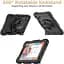 Чохол Rugged 3 Layers броньований протиударний з захистом Lenovo Tab M8 4th Gen TB300 Чорний - мініатюра 3