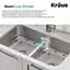 Комплект кухонний Kraus Ellis KCA-1200 Ellis, Нержавіюча сталь - мініатюра 5