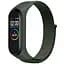 Ремешок Nylon New для Xiaomi Mi Band 3/4/5/6/7 Green - миниатюра 1