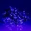 Уличная гирлянда Бахрома GarlandoPro 12 м 200 LED черная проволока Синяя 12MBBL - миниатюра 2