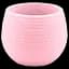 Горшок для цветов Serinova Colorful, 0.55 л, светло-розовый (ES03-PudraPembe) - миниатюра 1