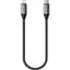 Кабель USB-C to Lightning Satechi Cable Space Gray 0.25 м (ST-TCL10M) - мініатюра 1