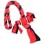 Flamingo Womas Fleece Rope With Ball фламинго вомаш веревка с мячом игрушка для собак 10.5 х 58 см - миниатюра 1
