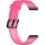 Силіконовий ремінець Becover Crystal Style для Huawei Band 7/Honor Band 7 Hot Pink (709432) - мініатюра 1