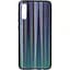 Чехол-накладка Toto Aurora Print Glass Case Samsung Galaxy A70 Blue - миниатюра 1