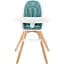 Стільчик для годування Kinderkraft Tixi Turquoise блакитний (00-00158724) - мініатюра 1