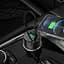 Адаптер автомобильный HOCO Light road dual port digital display car charger Z42 - миниатюра 4