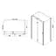 Душова кабіна Volle Libra 120x80 (без піддону) 10-22-908Lglass - мініатюра 2
