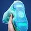 Бахіли на взуття Kidigo дитячі ПВХ H003 2XL 34-35 Green (17578) - мініатюра 2