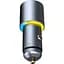 Автомобільний зарядний пристрій Proove Double Energy 50W Type-C + Type-C Metal Gray (ACDE50022206) [130292] - мініатюра 3