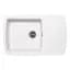 Кухонна мийка Lidz 770x490/200 WHI-01 (LIDZWHI01770490200) - мініатюра 1