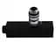 Набір кутових кранів Solomon LUX 8888-CUBE 1/2" із американкою Black 30412 - мініатюра 3