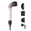 Фен-стайлер для волосся Super Hairdryer 1600 Вт 4 насадки, рожевий - мініатюра 1
