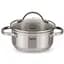 Каструля Fissman Luminosa індукційна зі скляною кришкою Ø16х7,5 см kuh0007820 - мініатюра 1