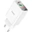 Мережевий зарядний пристрій Hoco C100A PD20W+QC3.0 White [769800] [76039] - мініатюра 1