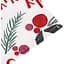 Скатертина Ardesto Happy Holidays гостролист 120х140 см біла (ART07HW) - мініатюра 3
