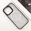 TPU+PC чохол Blueo Skin Friendly Frosted with MagSafe для Apple iPhone 14 Pro Max (6.7) Чорний / Black - мініатюра 4