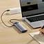 USB-Хаб Baseus Metal Gleam Series 12-in-1 (Type-C to HDMI+USB3.1*2+USB3.0*2+Type-C 3.1+PD+RJ45+SD/TF gray (WKWG020213) - мініатюра 8