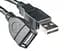 Кабель PowerPlant USB 2.0 AF-AM, 3 м, One ferrite - миниатюра 1