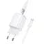 СЗУ Borofone BAS81A Star 10.5W (2USB-A) + кабель USB to MicroUSB White - миниатюра 4