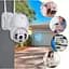 Вулична поворотна IP камера відеоспостереження Digital Wi-Fi N3 6913 - 2mp ICSee - мініатюра 2