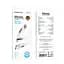 Дата кабель Borofone BX114 Structure USB to Lightning 2.4A (1m) White - мініатюра 5