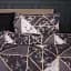 Простыня MirSon Бязь 17-0694 Onyx Marble Tiles 110х160 см черная (2200010454123) - миниатюра 1