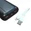 Повербанк чорний портативна зарядка Power bank XO PR127 PD20W+QC22.5W 20000 mAh 2USB/1Type-C - мініатюра 2